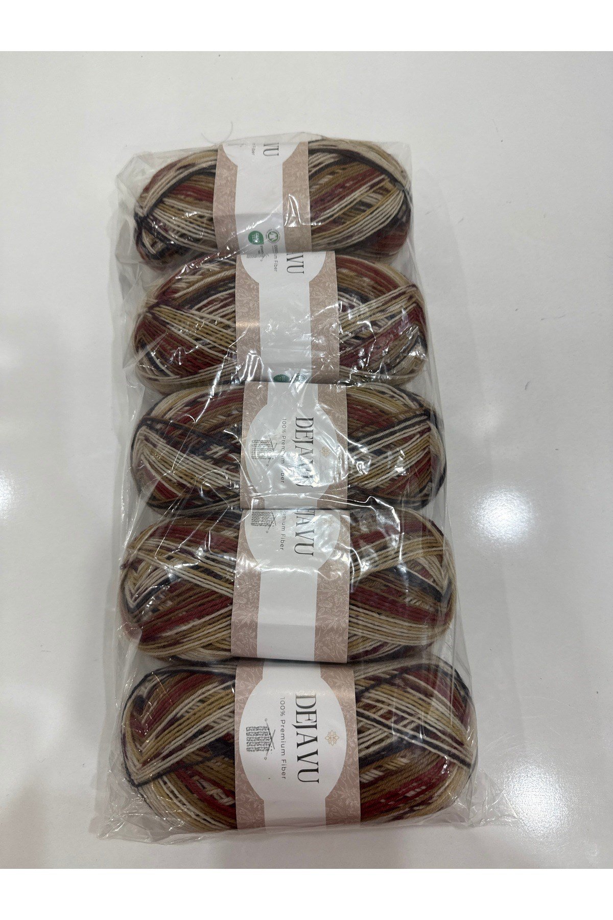 Etrofil ebruli yün ip (500 gram)