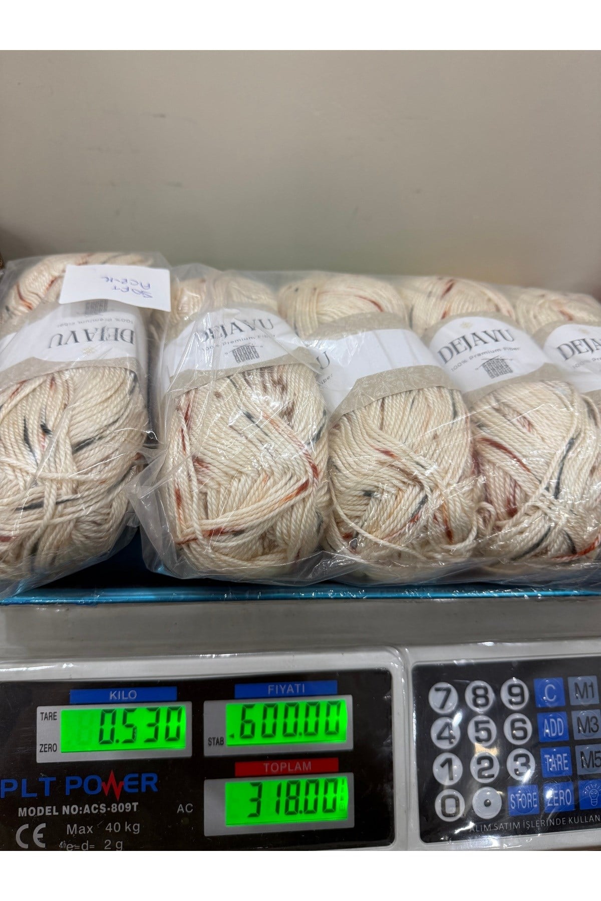 Etrofil ihraç fazlası akrilik ip (530 gram)
