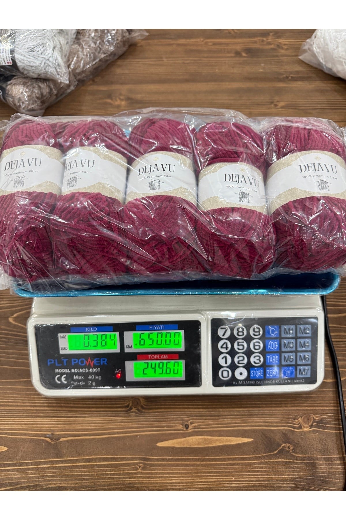 Etrofil ince kadife (bordo)(384 gram)