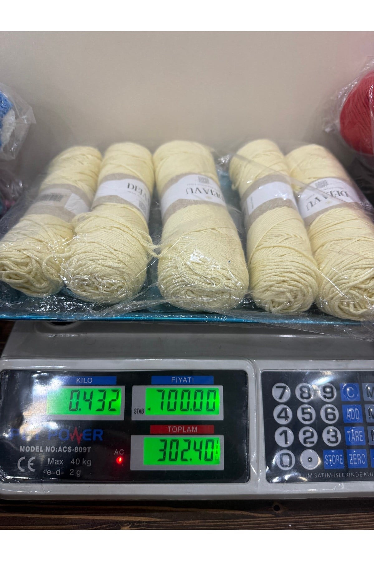 Etrofil koton ip (432 gram)(krem)