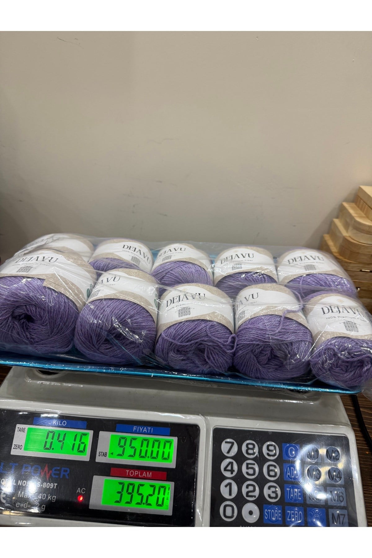 Etrofil lanacot yünlü ip ihraç(416 gram) lila