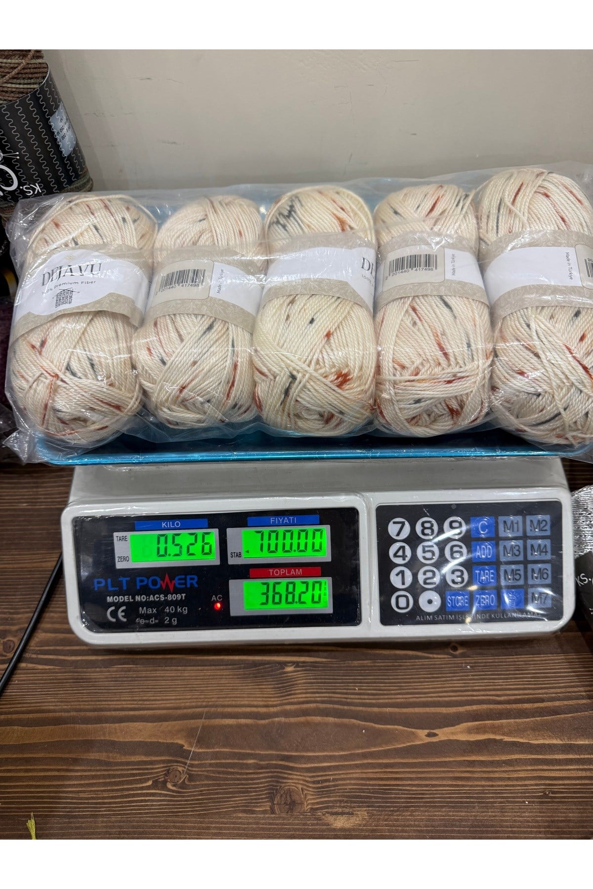 Etrofil örgü ipi (ebruli)(526 gram)