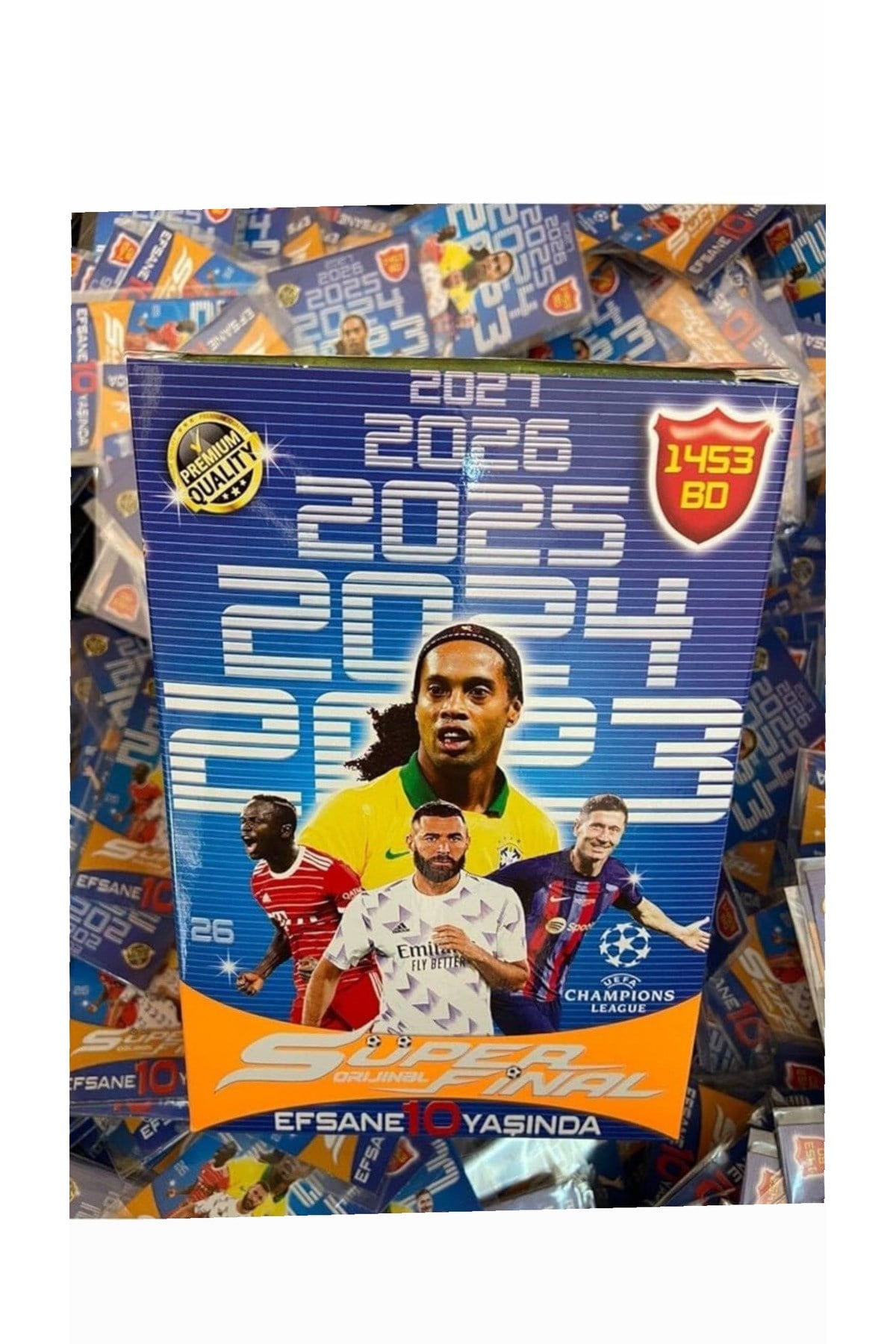 Futbol kartı(25 paketli)