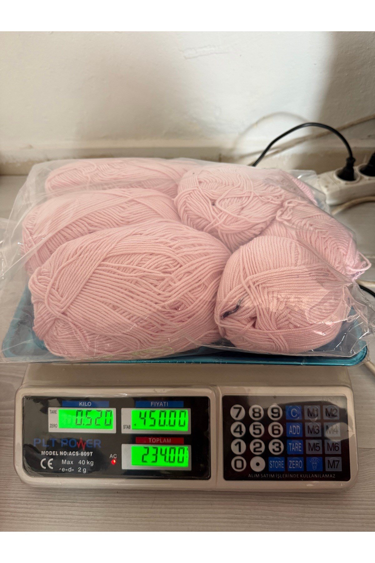 Himalaya anti-piiling (A kalite)açık pembe