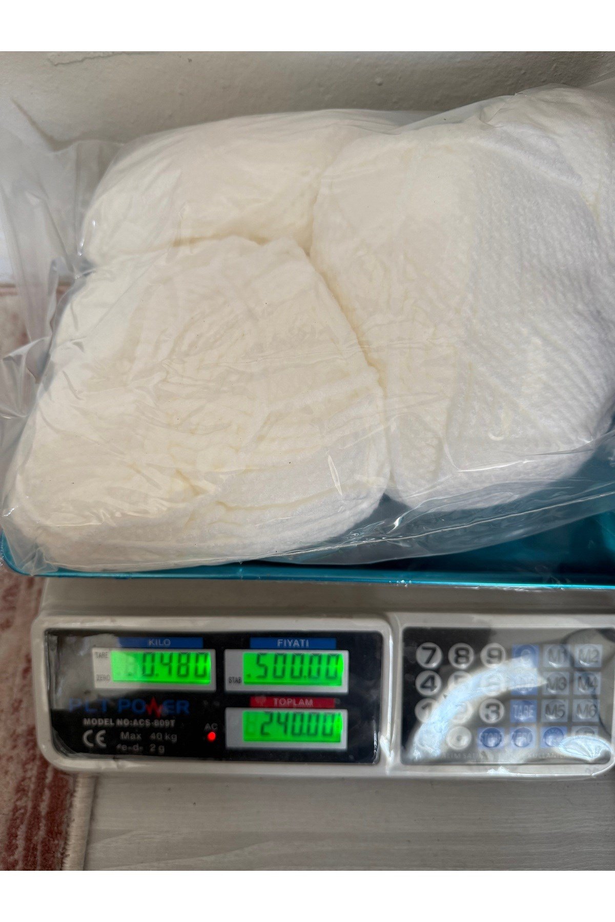 Himalaya burgu ip (beyaz)(480 gram)