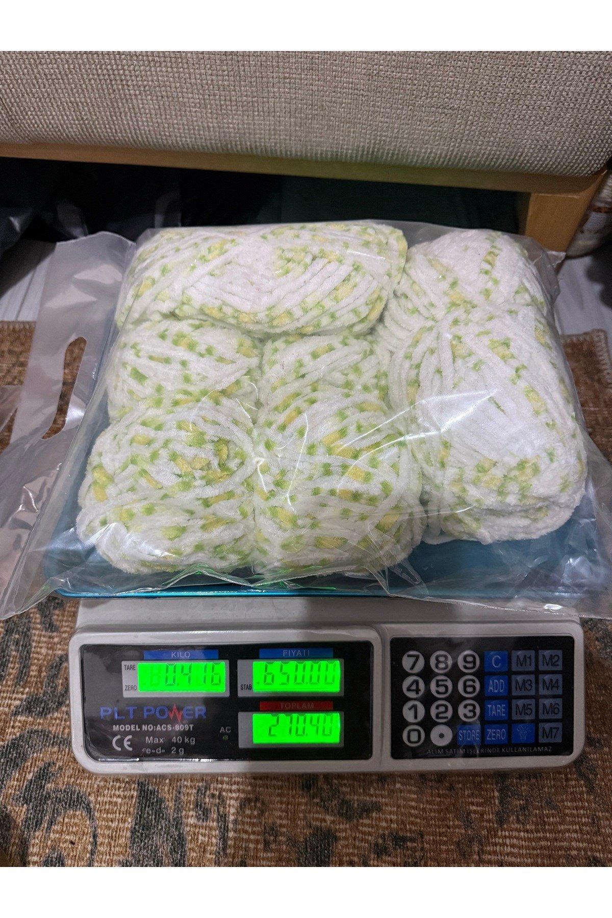 Himalaya çiçekli kadife ip (416 gram)