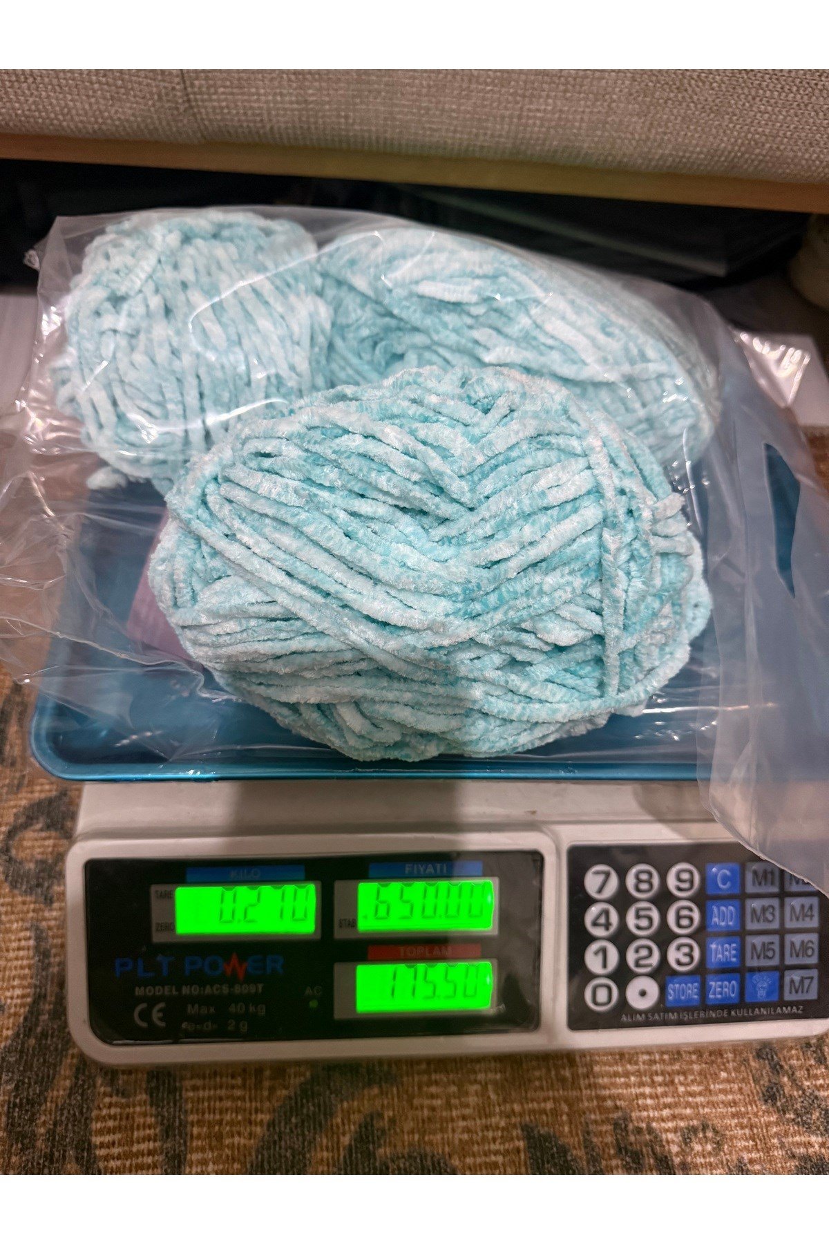 Himalaya dolphıne baby kadife ip(270 gram) ebruli