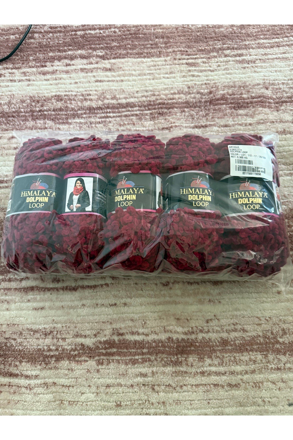 Himalaya dolphine loop(500 gram)(bordo)