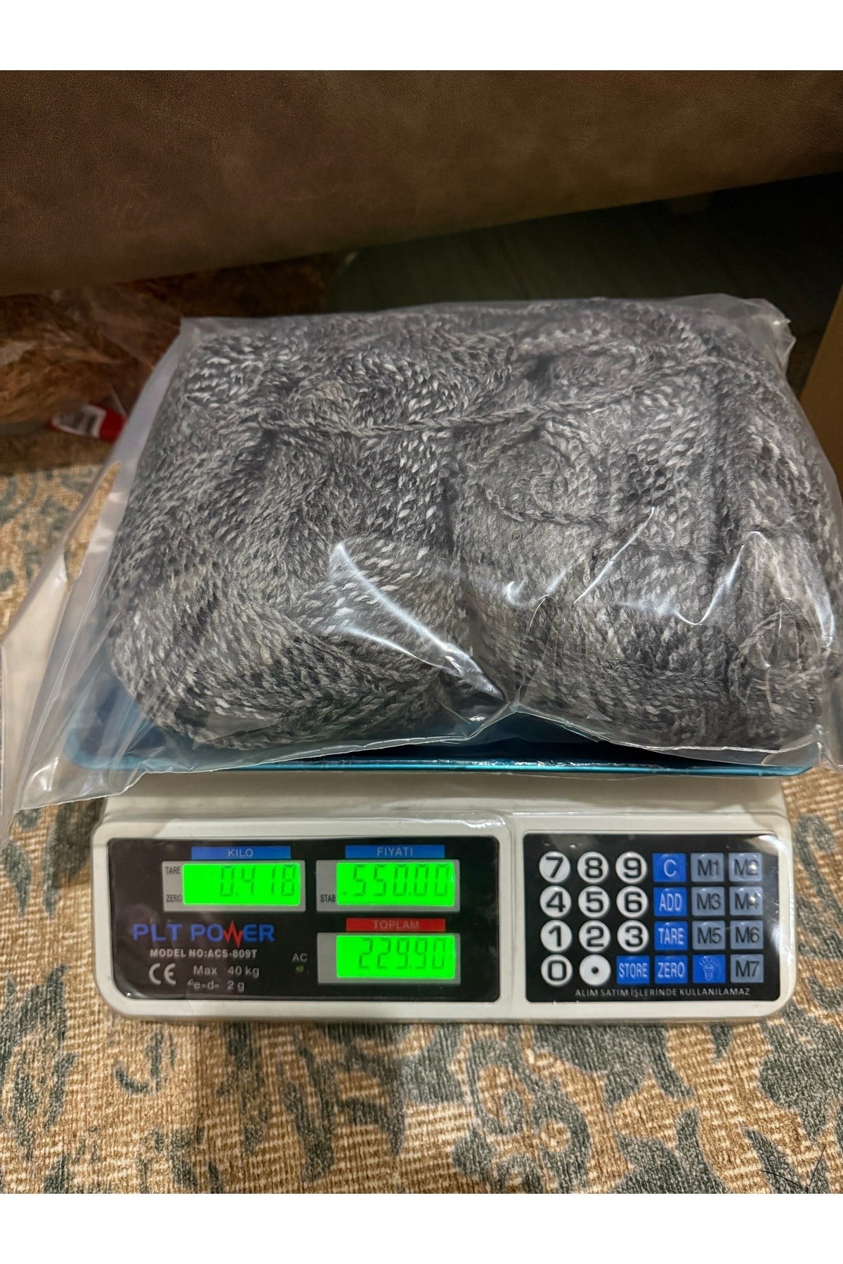 Himalaya ebruli burgu ip (418 gram)