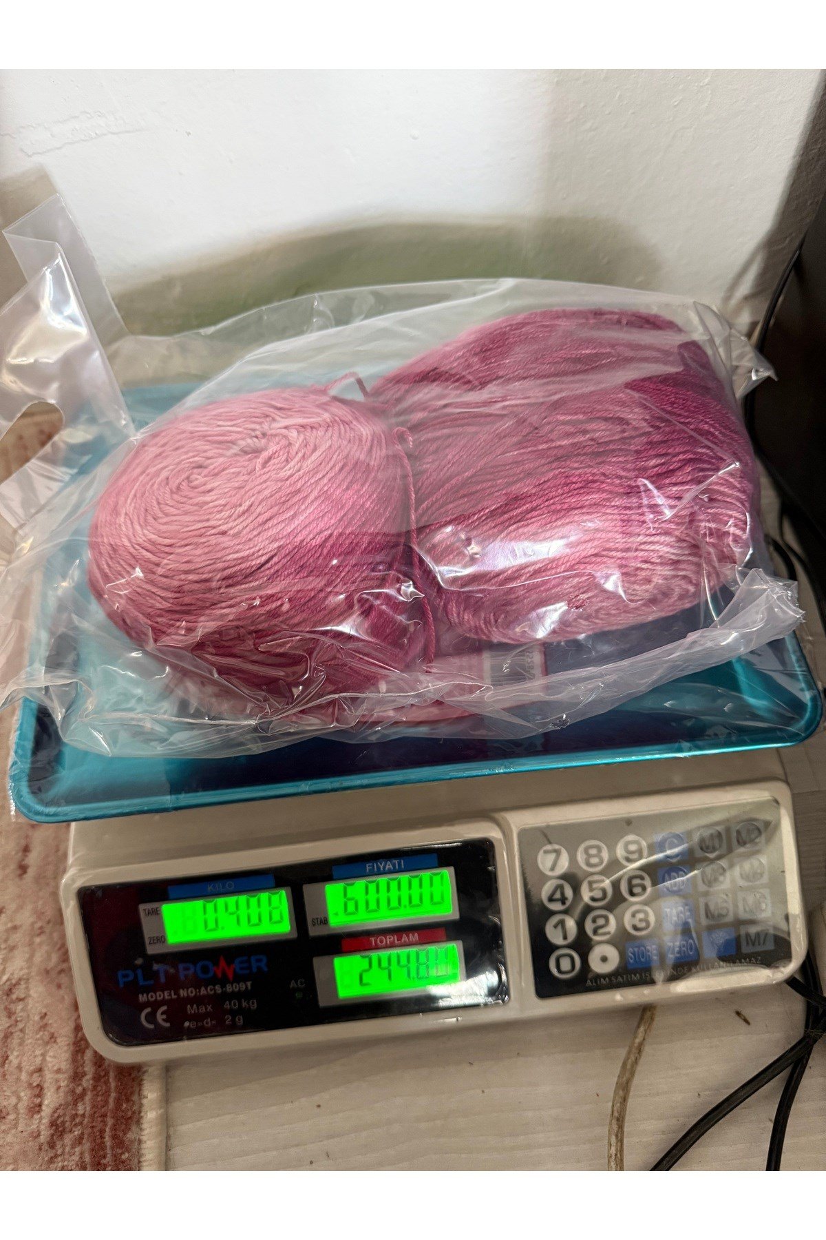 Himalaya ebruli ip(408 gram)pembe