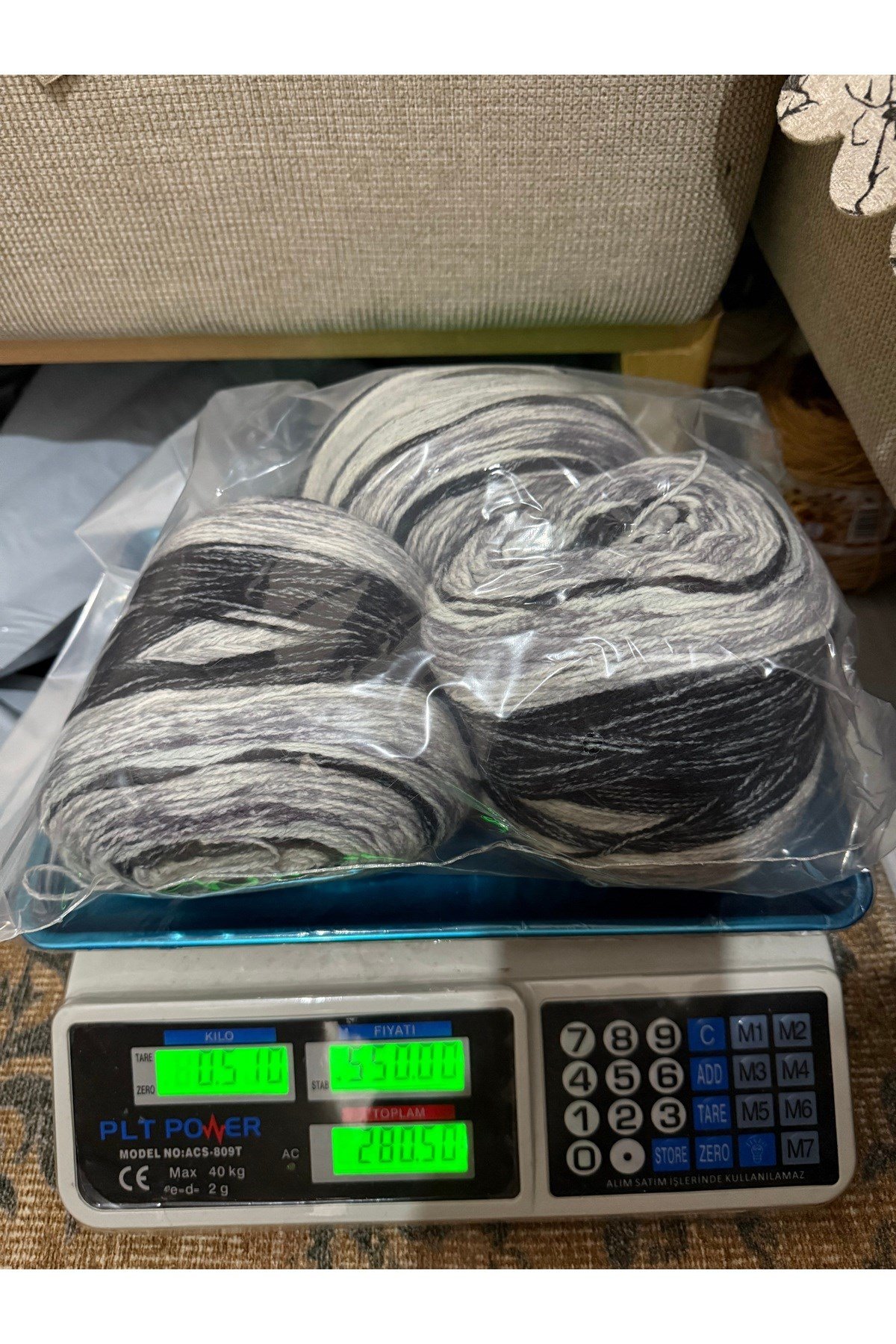 Himalaya ebruli kek ip (580 gram)