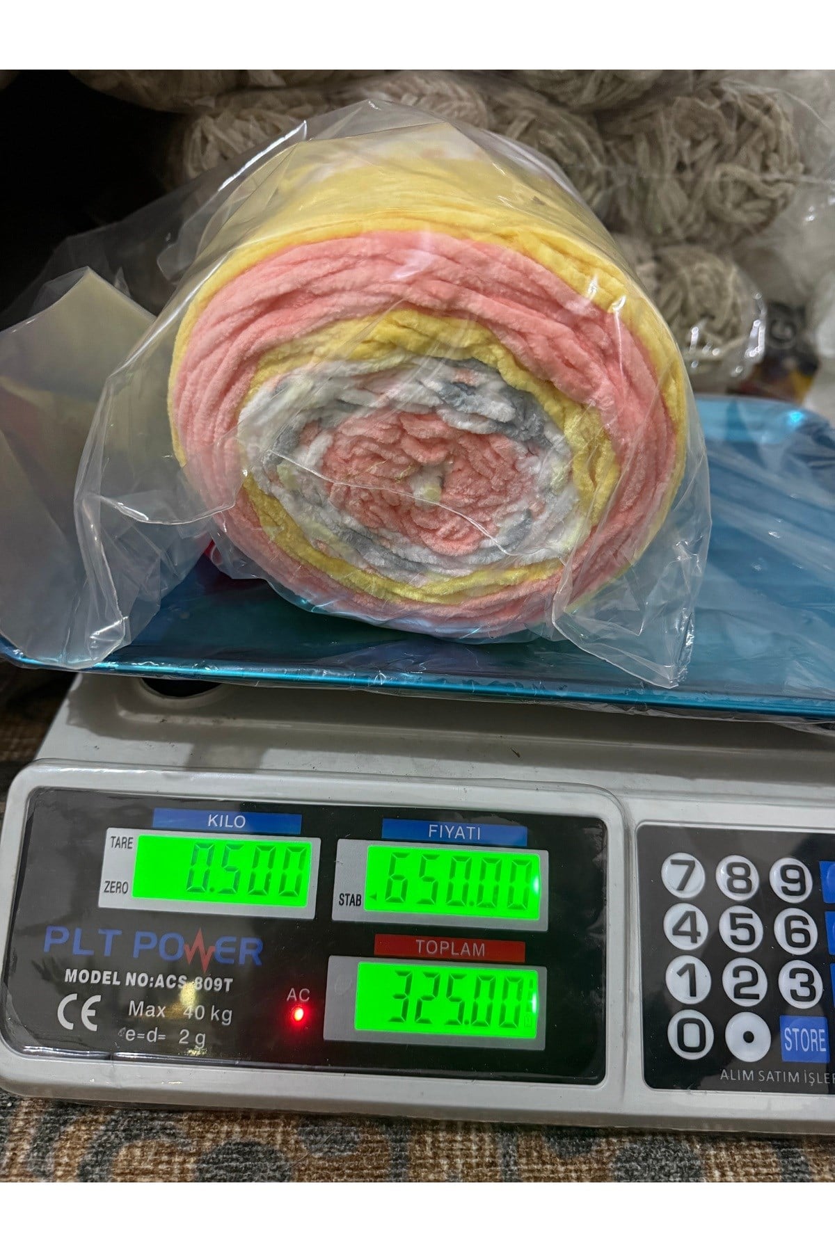 Himalaya ebruli kek kadife ip ( 500 gram)