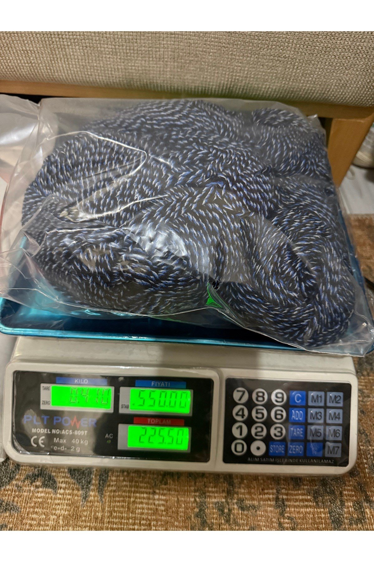 Himalaya ebruli örgü ipi (410 gram)