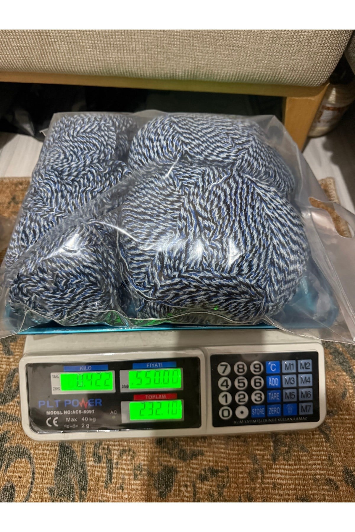 Himalaya ebruli örgü ipi (422 gram)