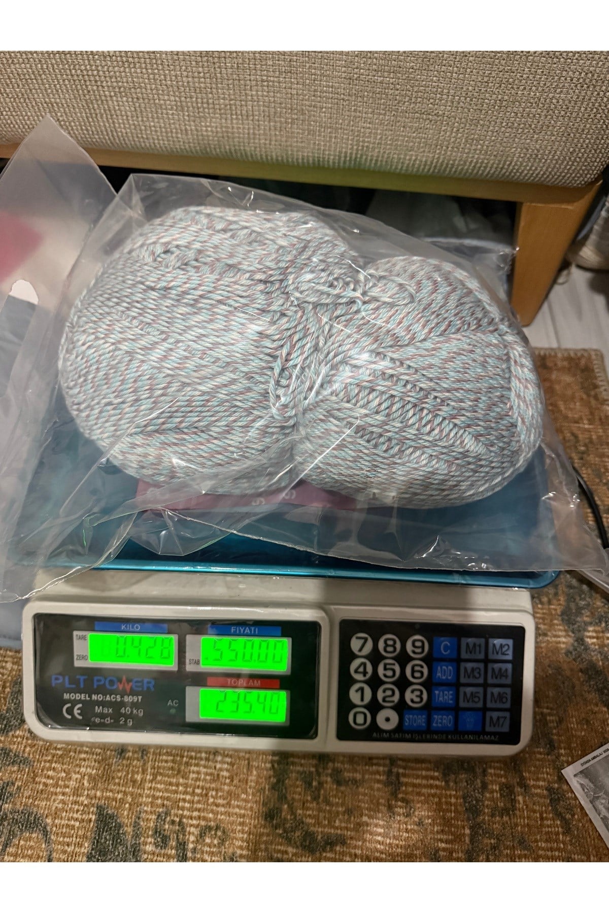 Himalaya ebruli örgü ipi (428 gram)