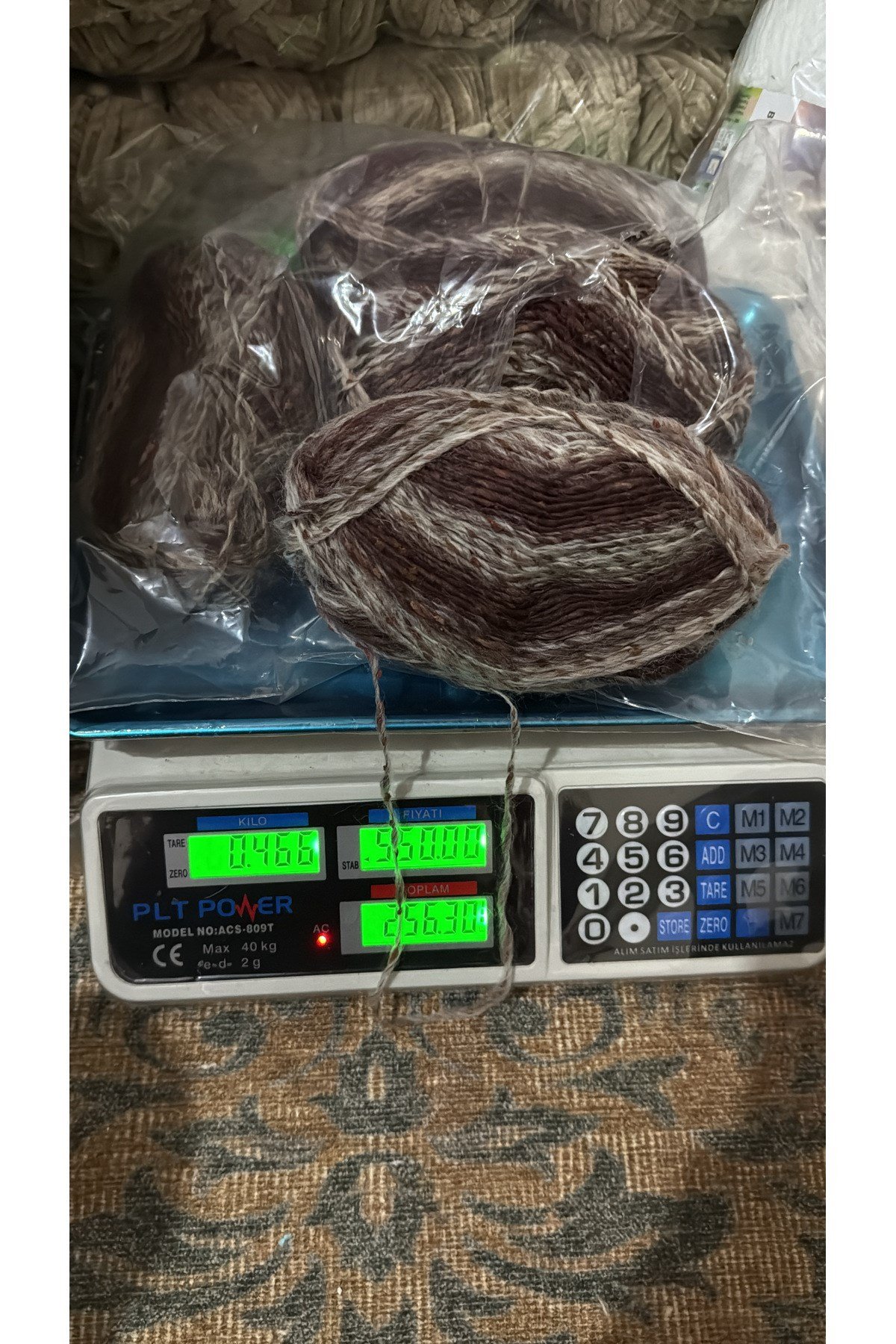 Himalaya ebruli örgü ipi (466 gram)