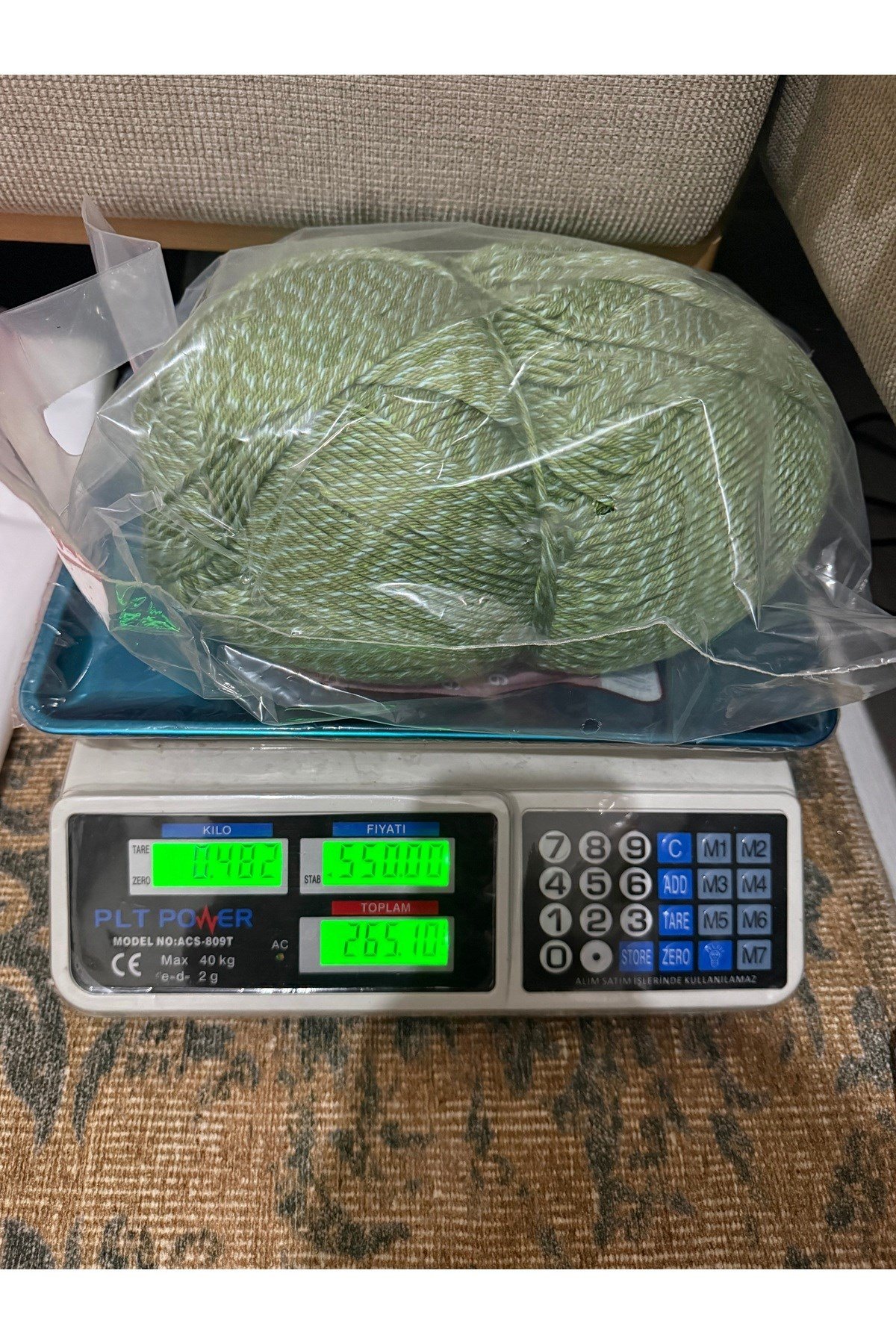 Himalaya ebruli örgü ipi (482 gram)