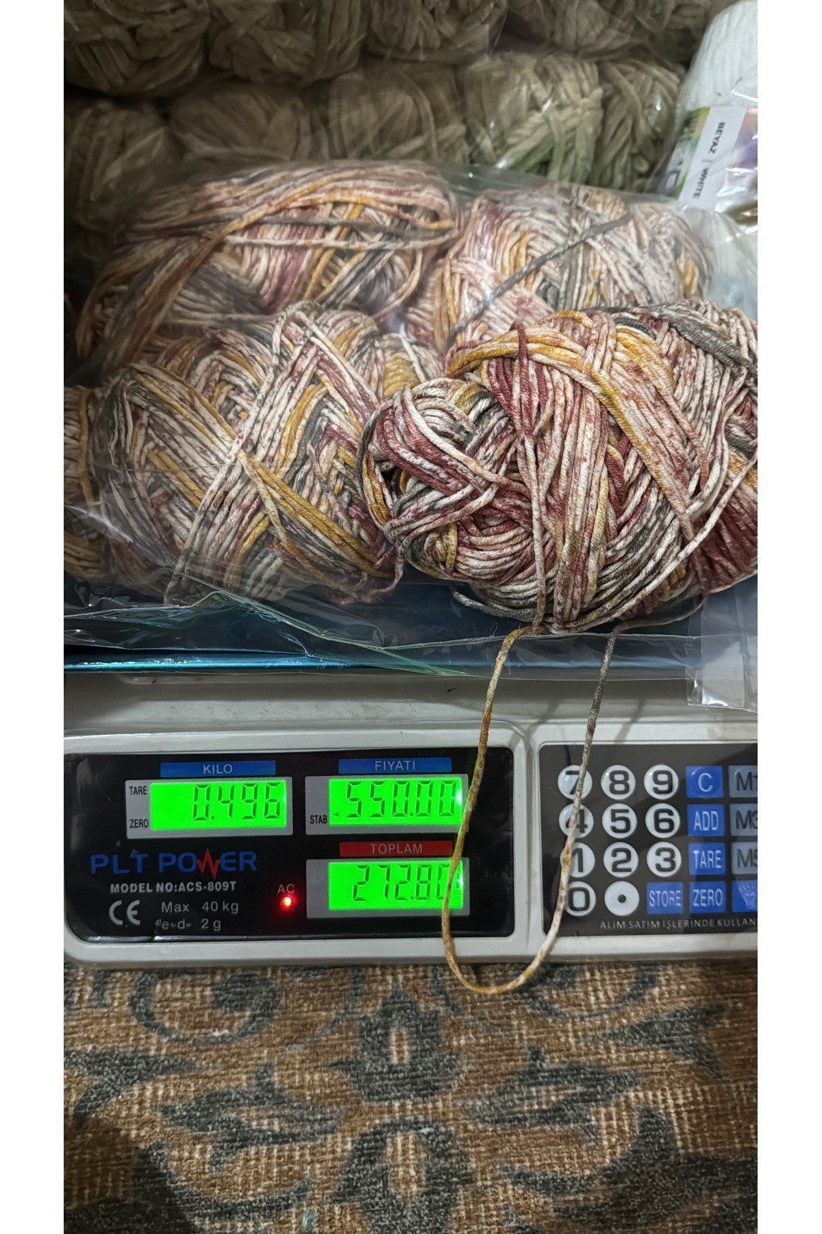 Himalaya ebruli örgü ipi (496 gram)
