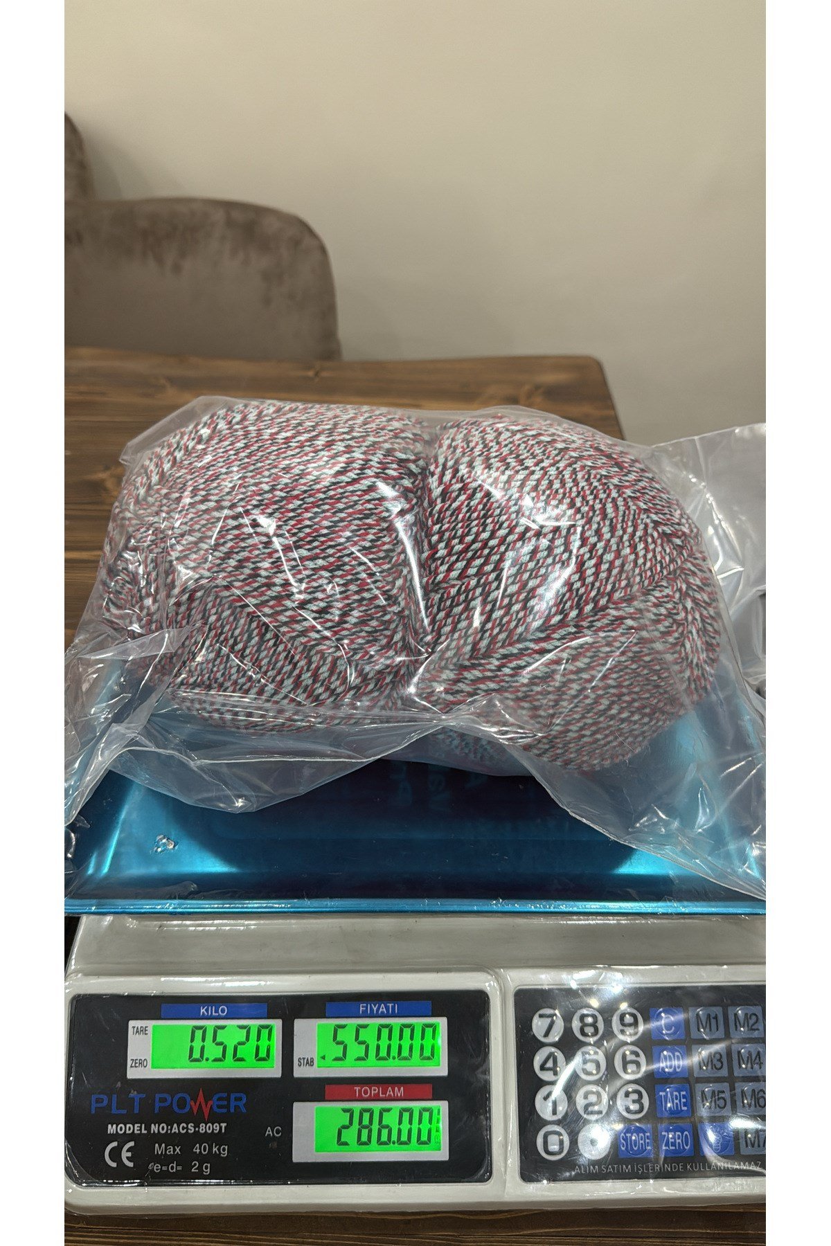 Himalaya ebruli örgü ipi (520 gram)