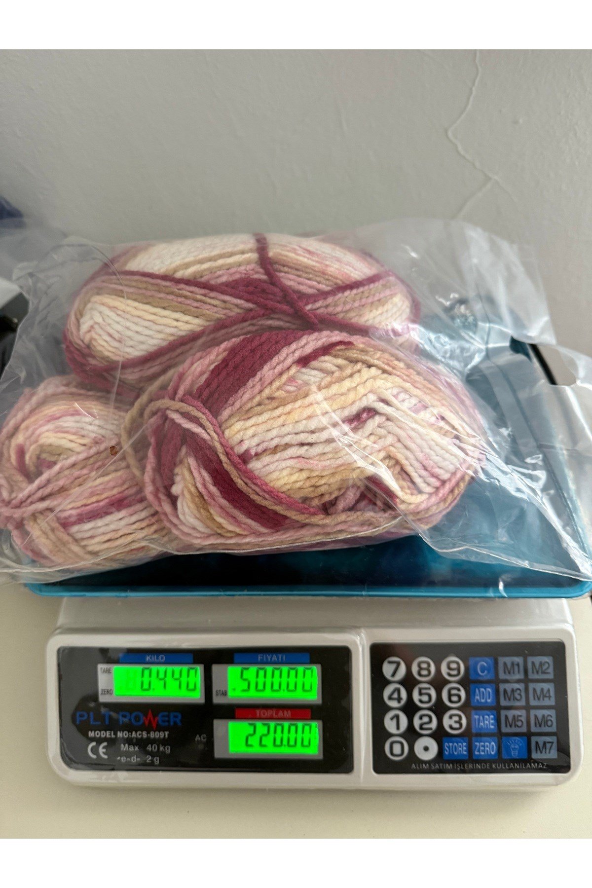 Himalaya ebruli örgü ipi(440 gram)