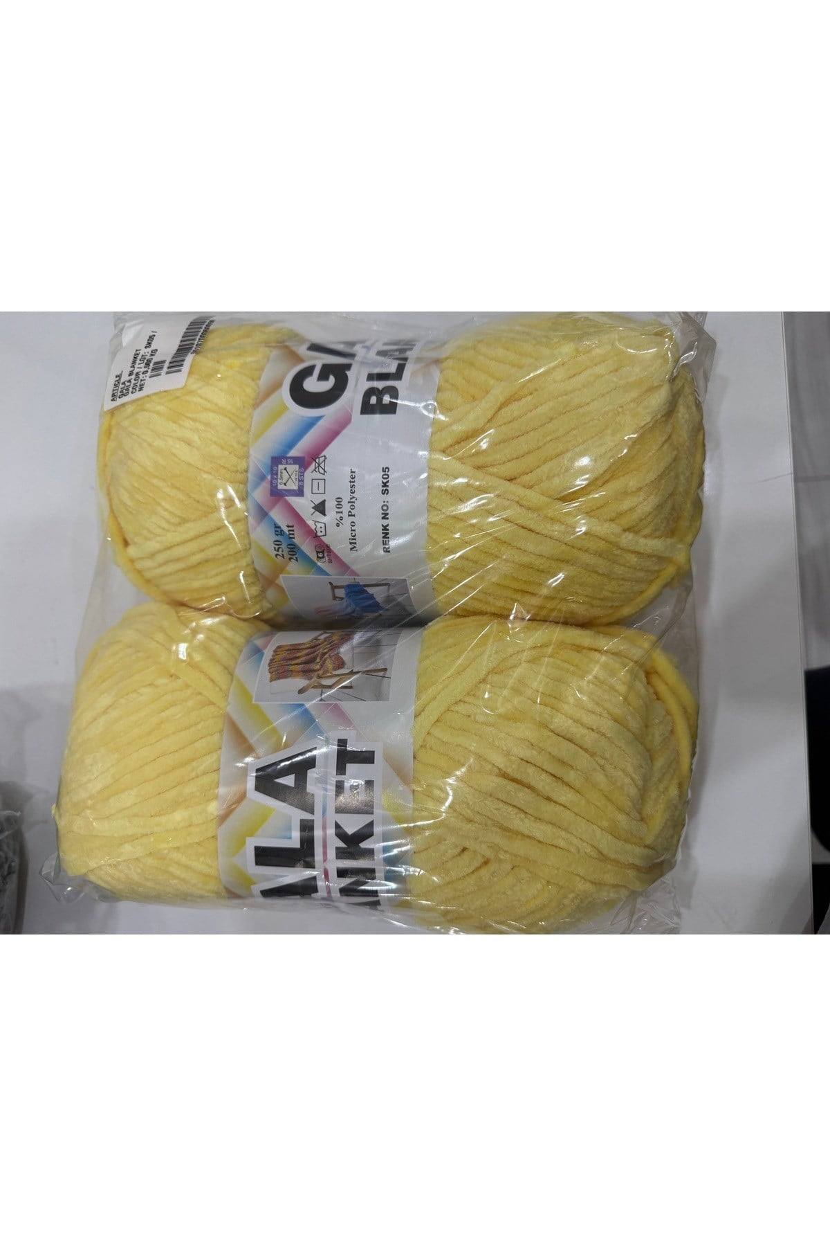Himalaya gala kadife ip (500 gram) sarı