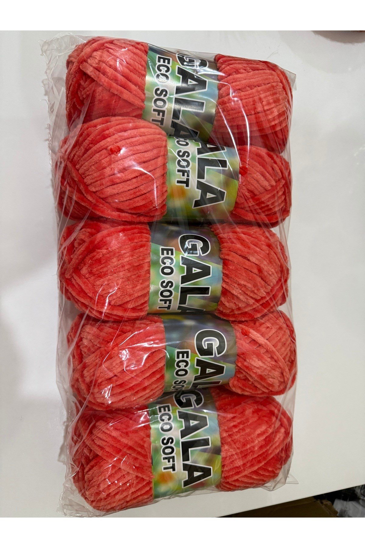 Himalaya gala kadife örgü ipi (500 gram)(nar çiçeği