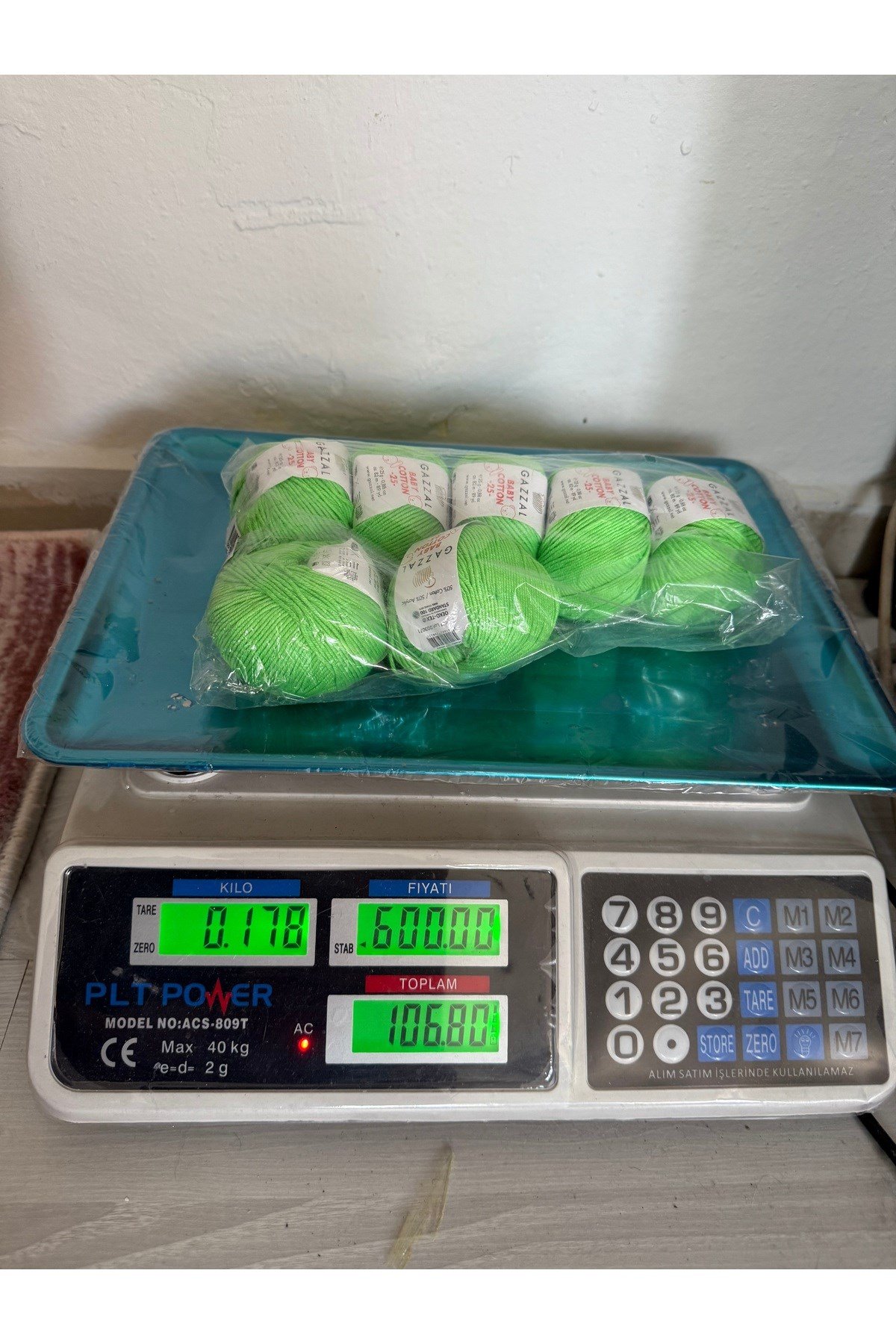 Himalaya gazzal baby cotton(yeşil)(178 gram)