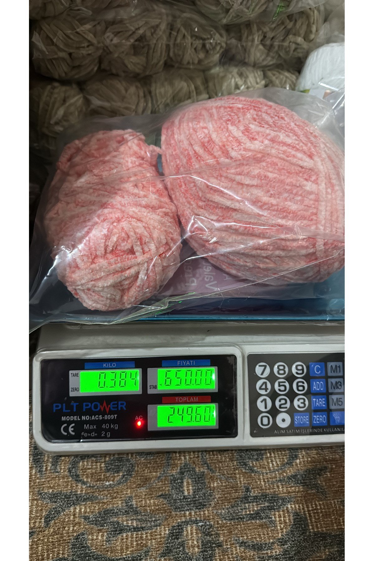 Himalaya kadife ip (384 gram) ebruli