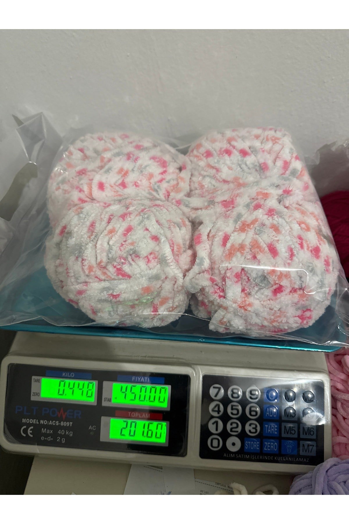 Himalaya kadife ip (renkli)