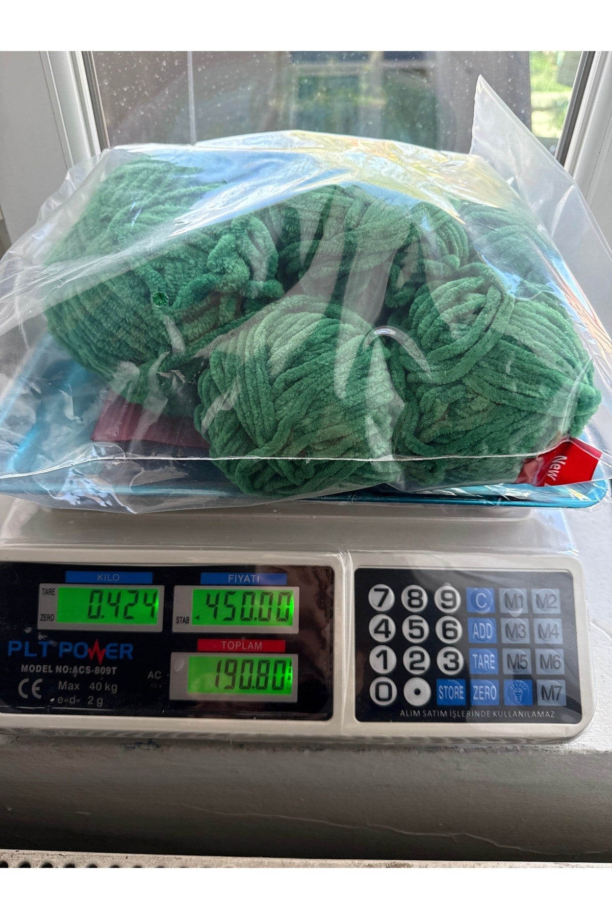 Himalaya kadife ip(400-500 gram)yeşil
