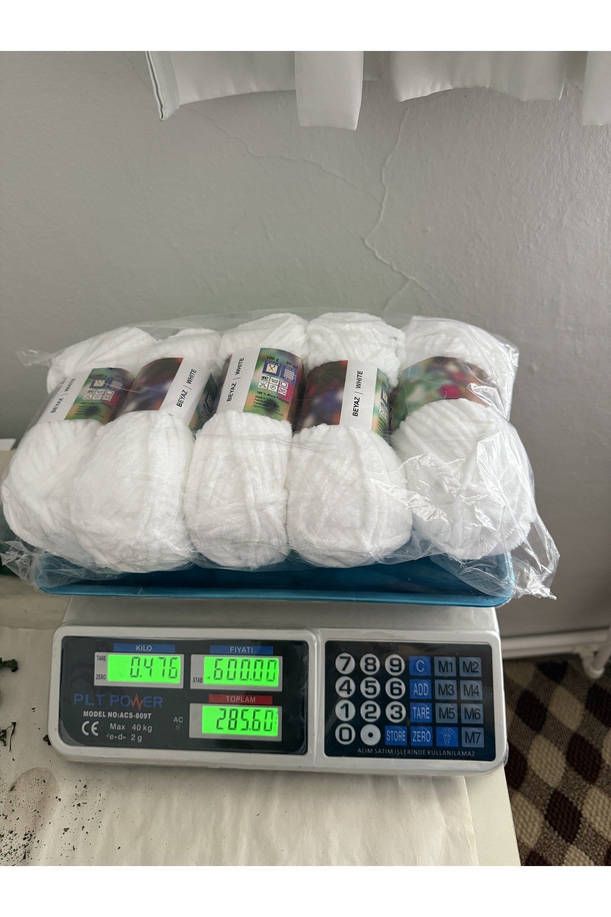 Himalaya kadife ip(beyaz)(476 gram)