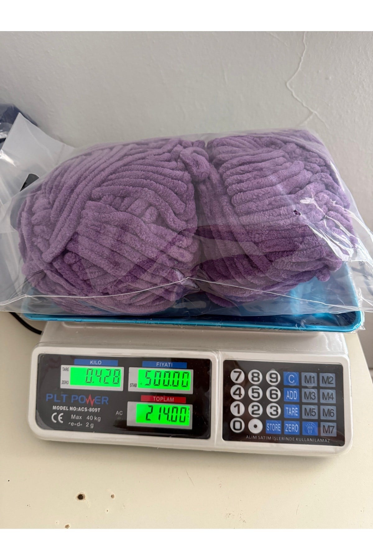Himalaya kalın kadife (mor)(428 gram)