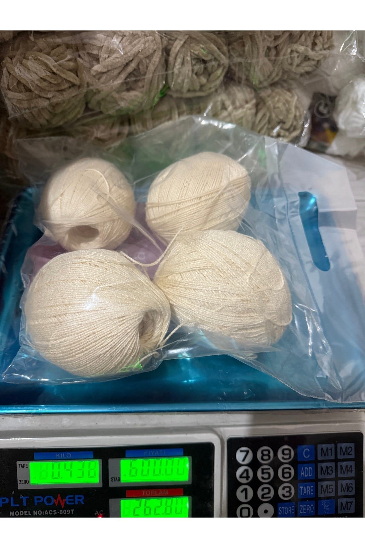Himalaya koton ip (438 gram) krem