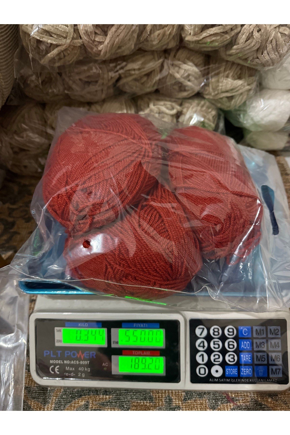 Himalaya örgü ipi (344 gram ) kiremit