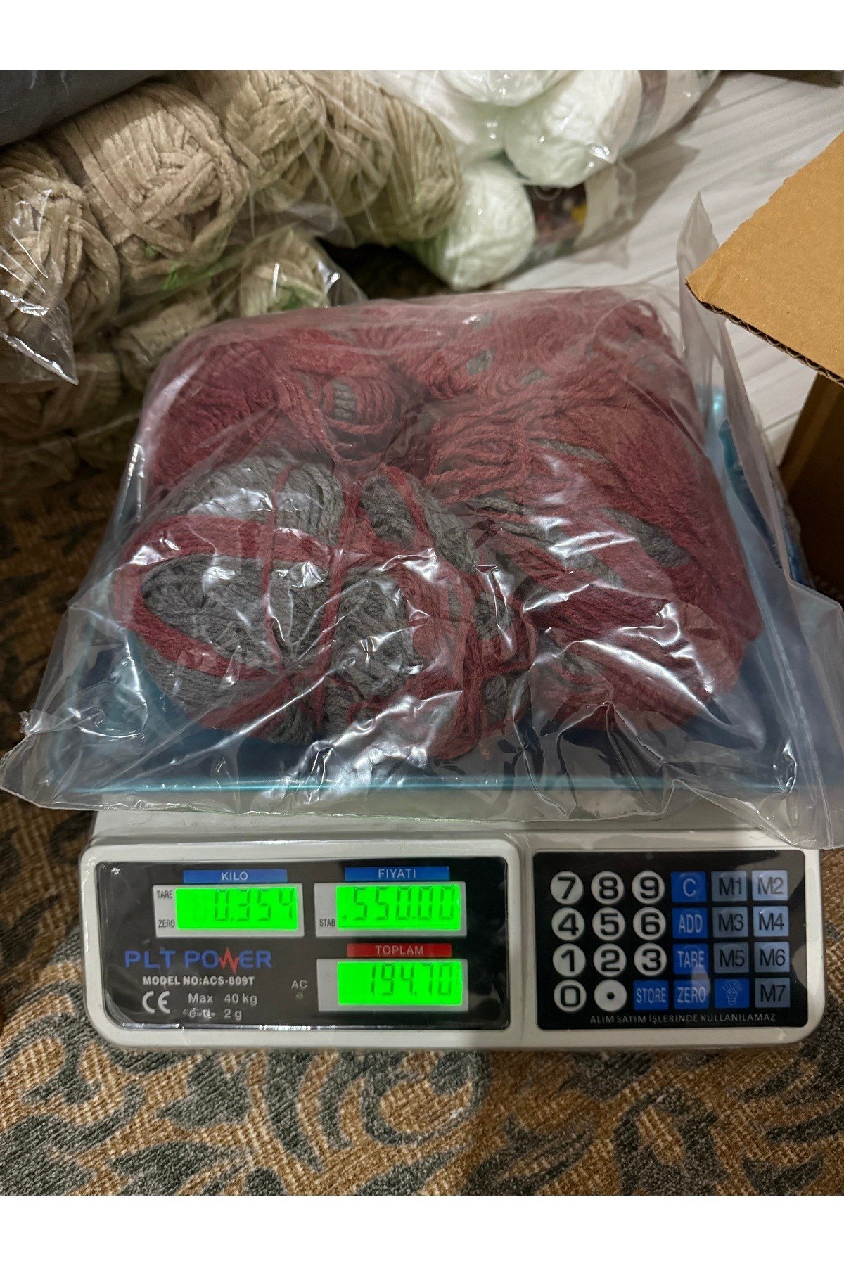 Himalaya örgü ipi (354 gram) ebruli