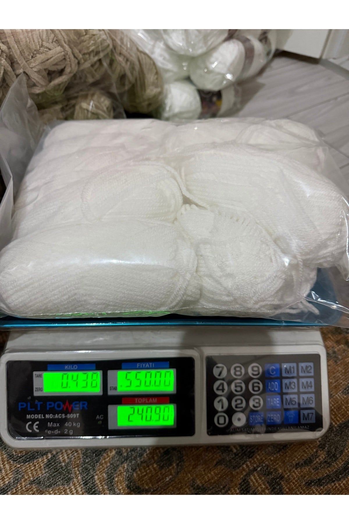 Himalaya örgü ipi (438 gram) beyaz