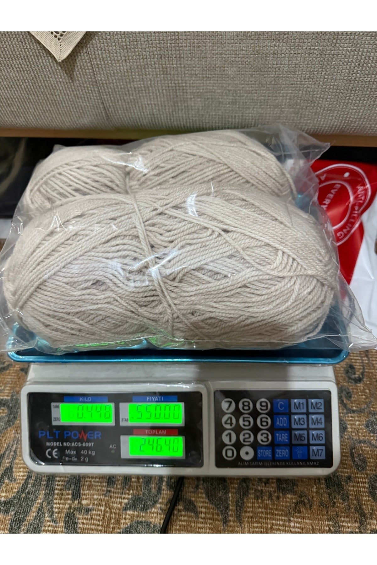Himalaya örgü ipi (448 gram) ekru