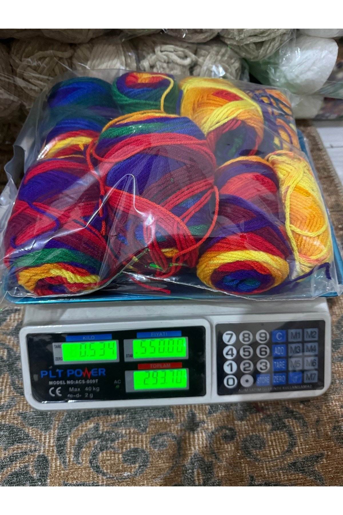 Himalaya örgü ipi (534 gram) ebruli