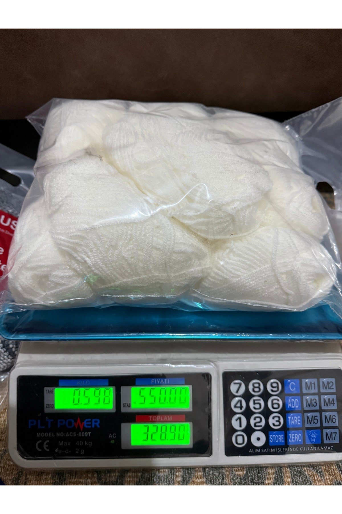Himalaya örgü ipi (598 gram) beyaz