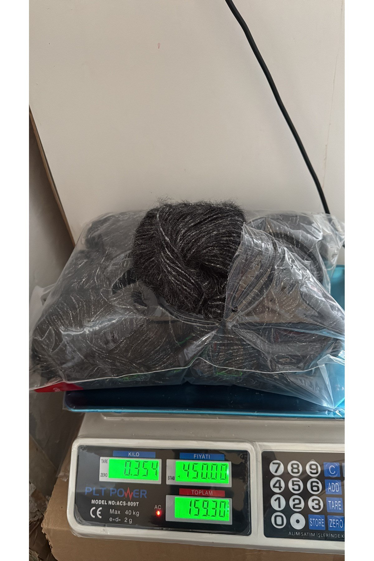Himalaya örgü ipi(354 gram)tüylüsimli ip