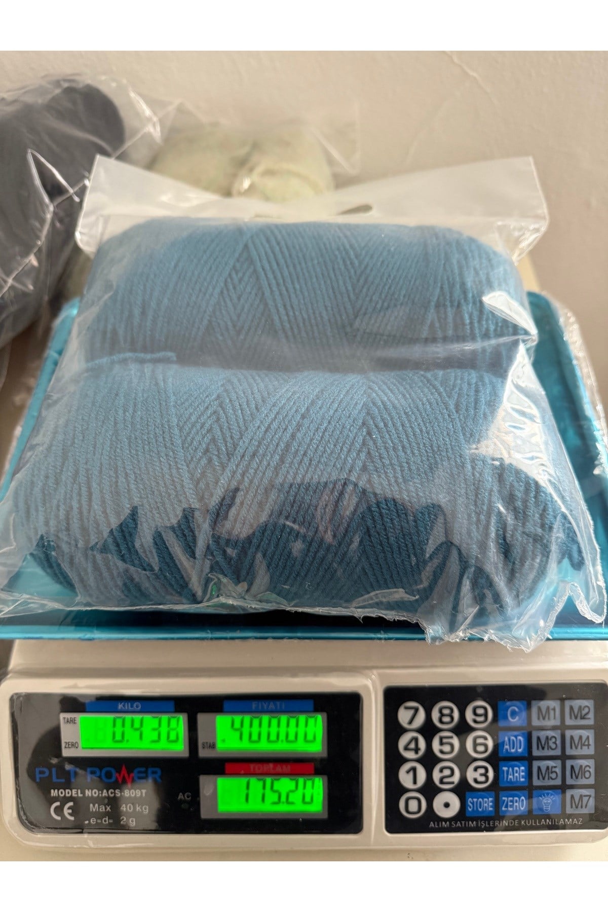 Himalaya örgü ipi(438 gram)petrol mavisi