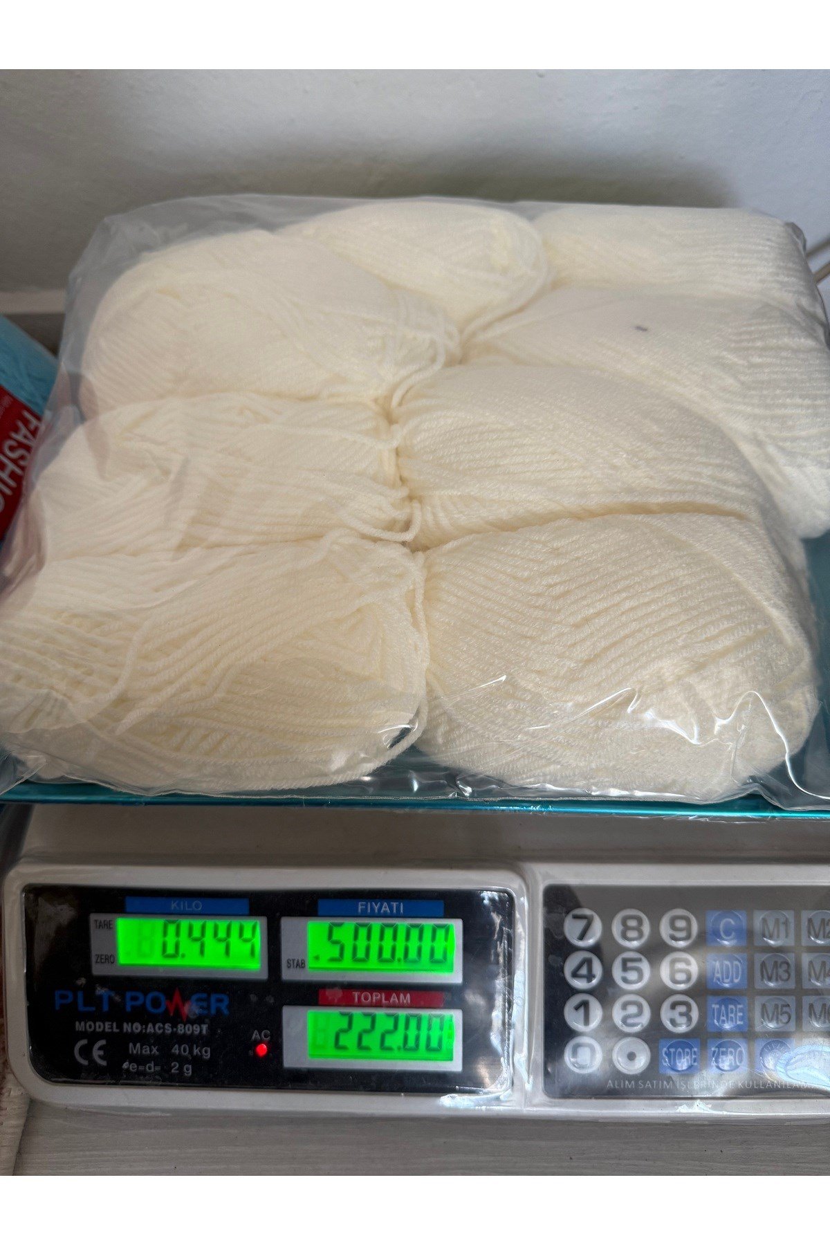 Himalaya örgü ipi(krem)444 gram