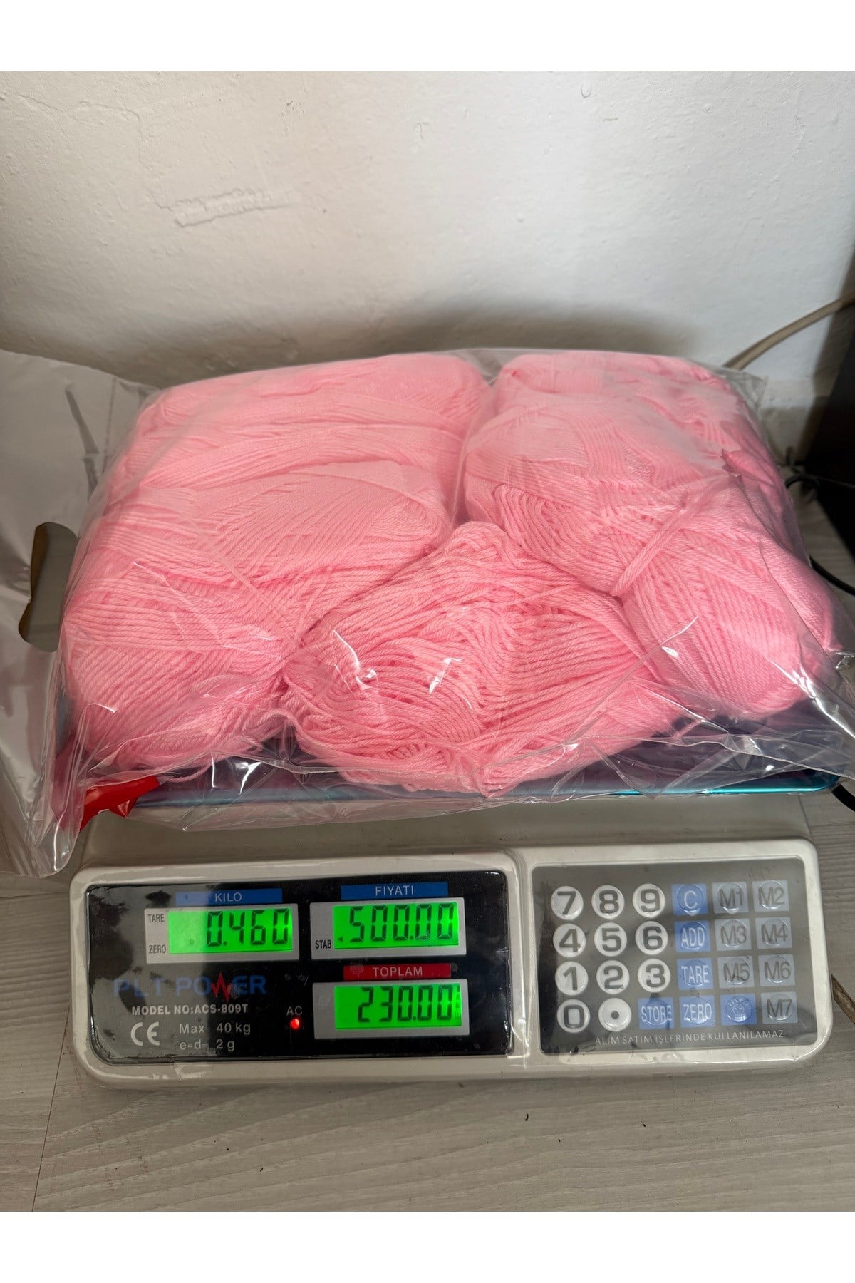 Himalaya örgü ipi(şeker pembe)(460 gram)