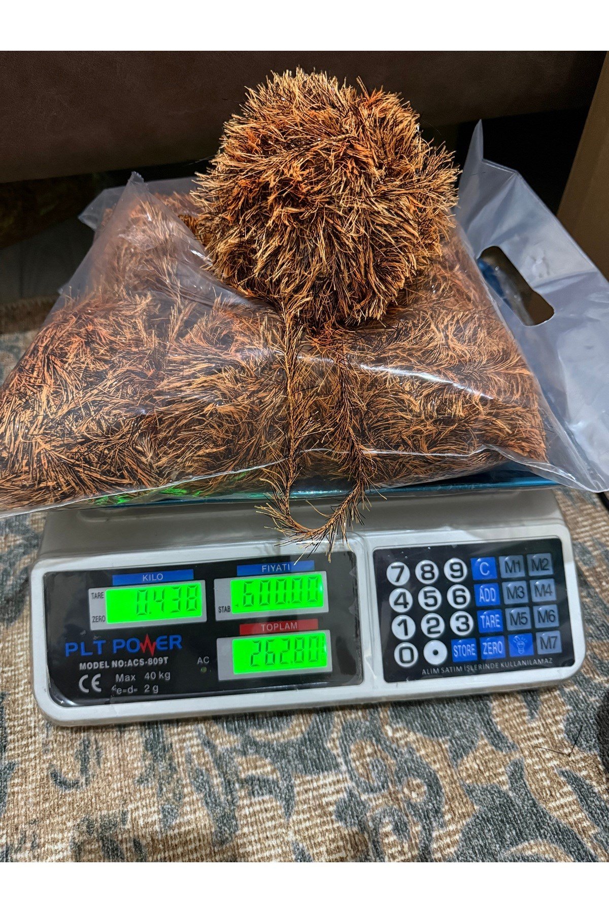 Himalaya özel simli sakallı ip (438 gram)