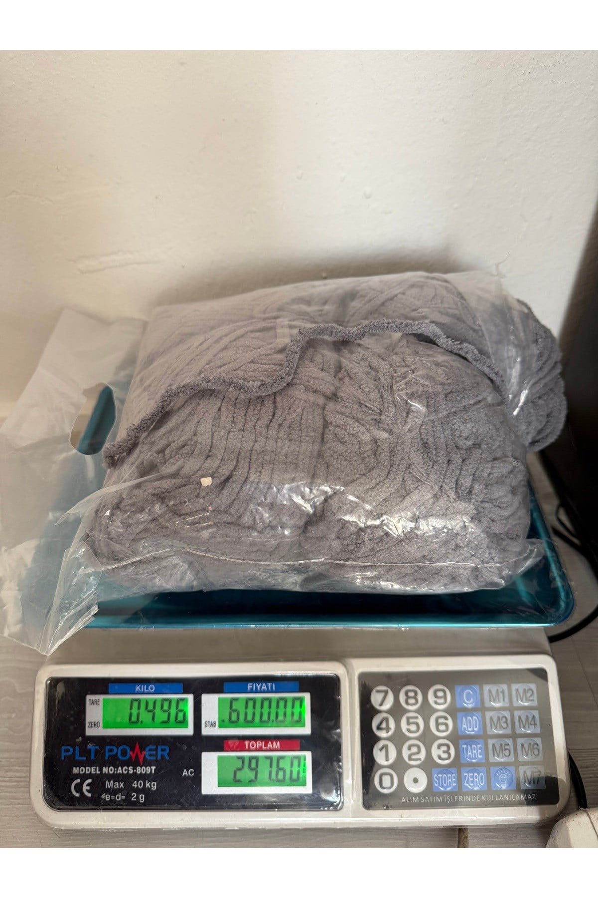 Himalaya pamuklu kadife ip(füme)(496 gram)