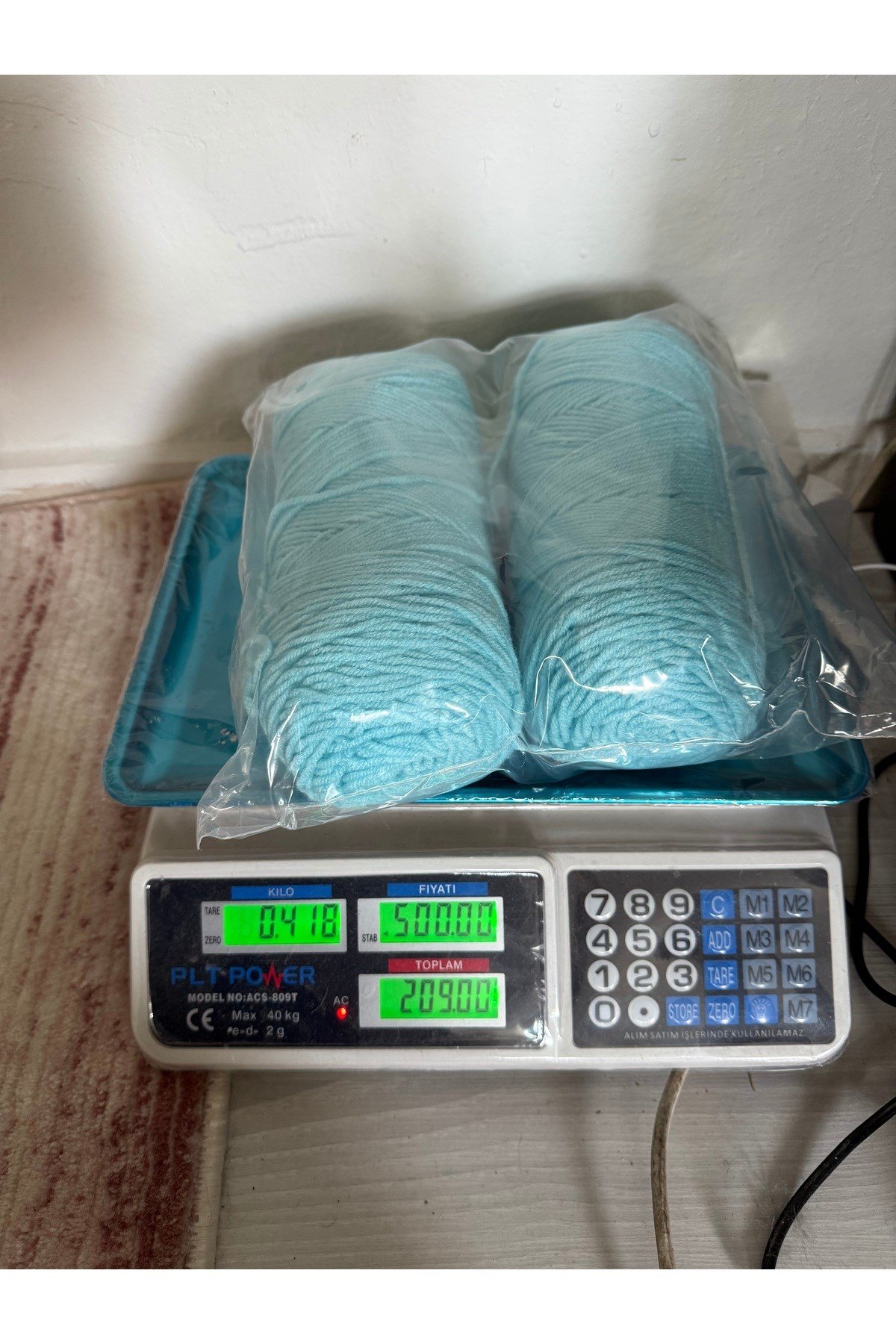 Himalaya sarım ip(turkuaz)418 gram