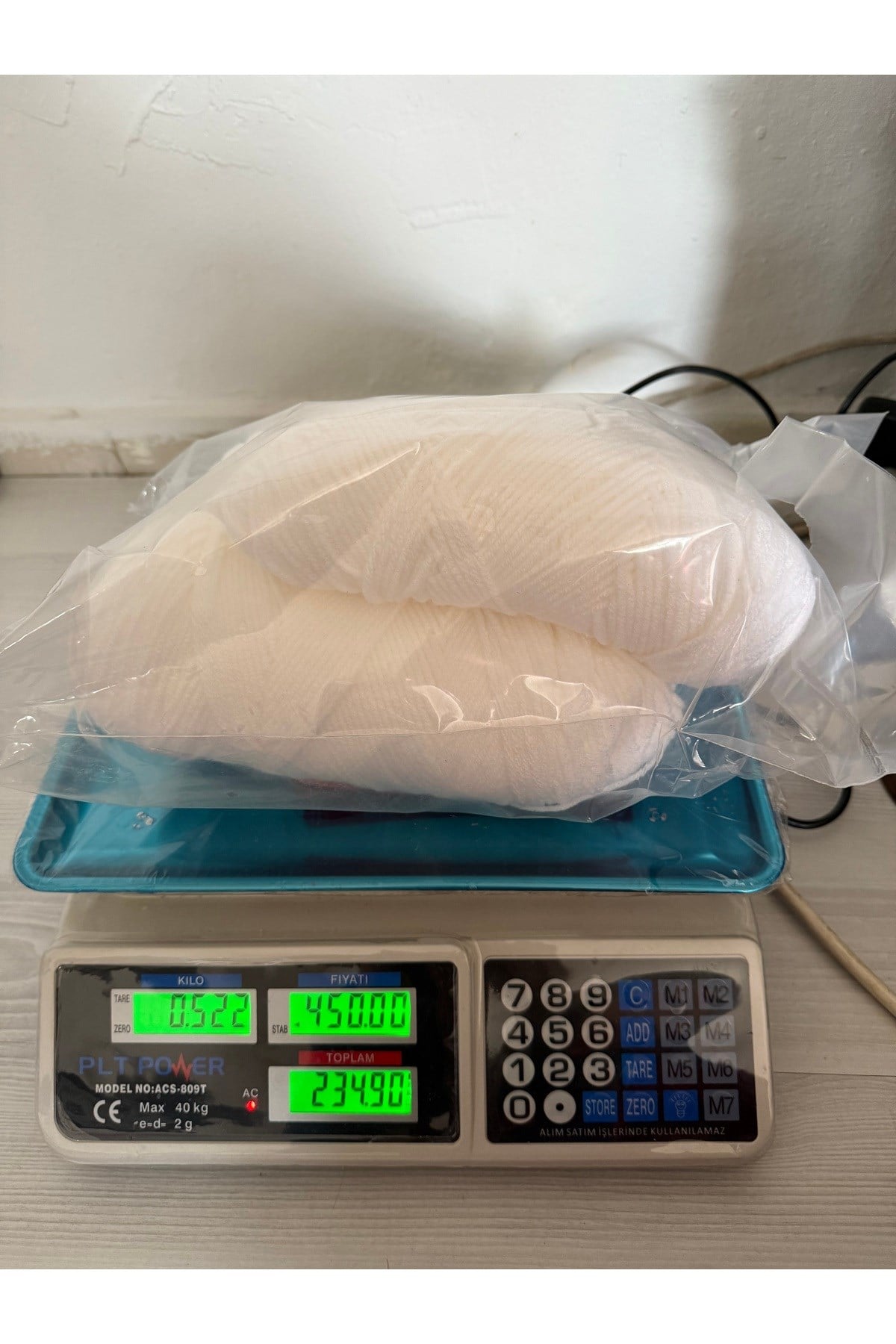 Himalaya sarım örgü ipi(522 gram)beyaz