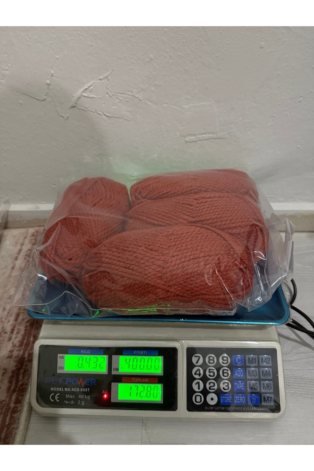 Himalaya spagetti burguörgü ipi(432 gram)kiremit