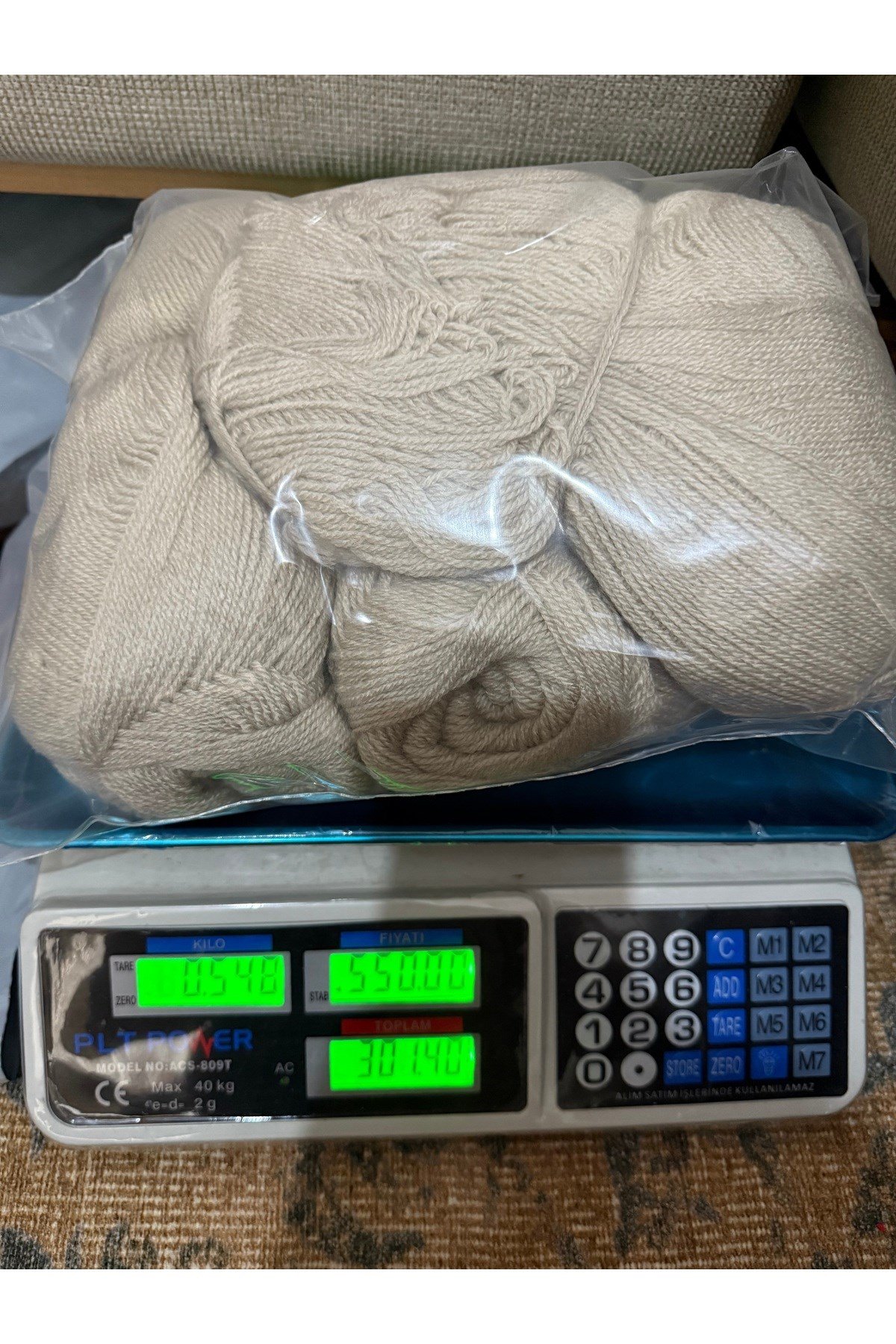 Himalaya yünlü örgü ipi (578 gram) latte