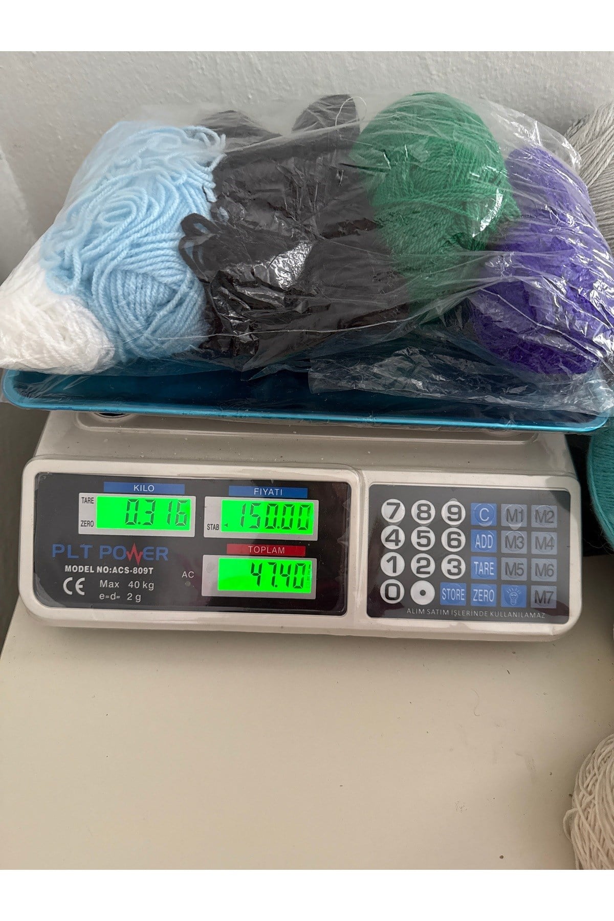 İhraç fazlası ip (316 gram)karışık